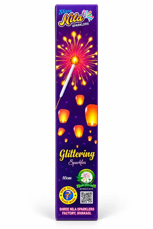 10 cm Colour Sparkler