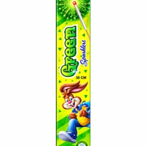 30 cm Green Sparkler